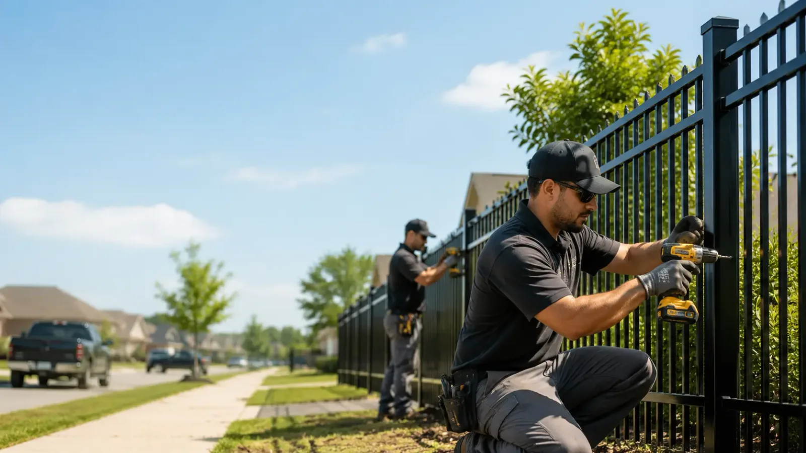 Metal Fence Installation in Rogers, MN